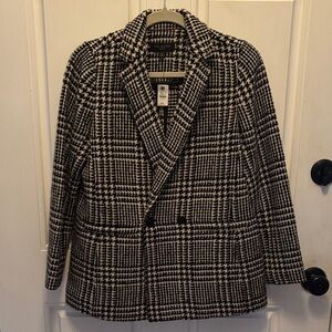 Ladies NWT Talbots Plaid Blazer 6P